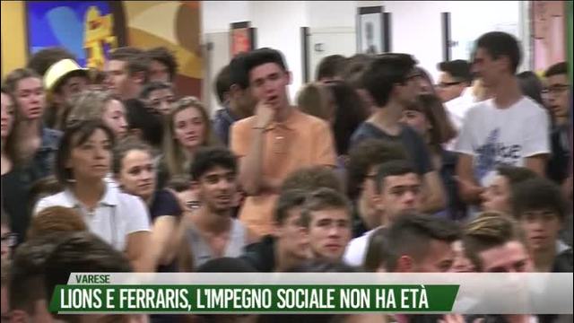 Lions e Ferraris, l'impegno sociale non ha età