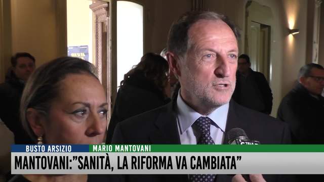 Mantovani: "Sanità, la Riforma va cambiata"