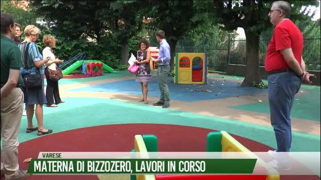 Materna di Bizzozzero,
lavori in corso