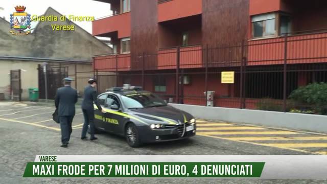 Maxi frode per 7 milioni di euro, 4 denunciati