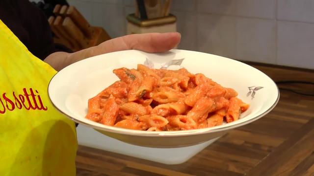 Mezze penne alle erbe