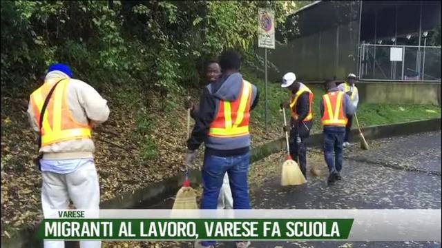Migranti al lavoro, Varese fa scuola