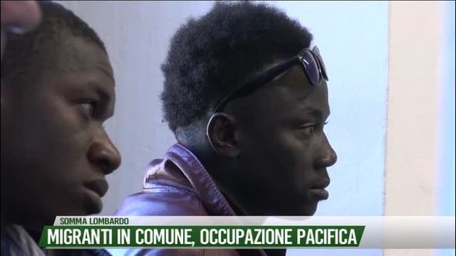 Migranti in comune, occupazione pacifica