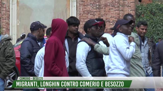 Migranti, Longhin contro Comerio e Besozzo