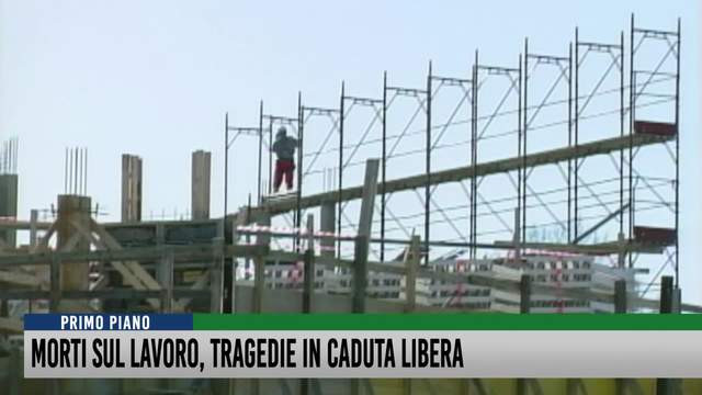 Morti sul lavoro, tragedie in caduta libera