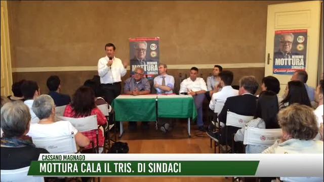 Mottura cala il tris. Di sindaci