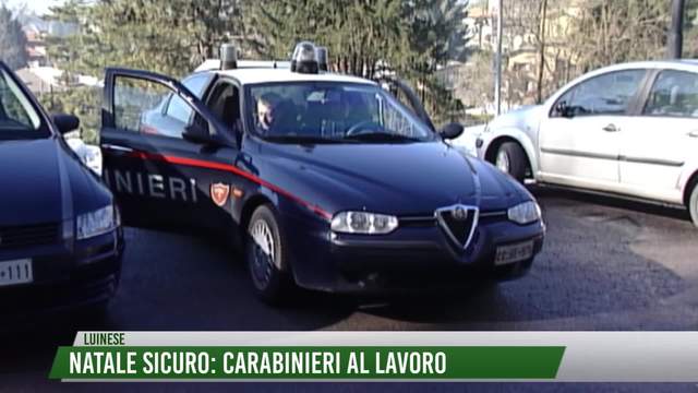 Natale sicuro:
Carabinieri al lavoro