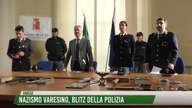 Nazismo varesino, blitz della polizia