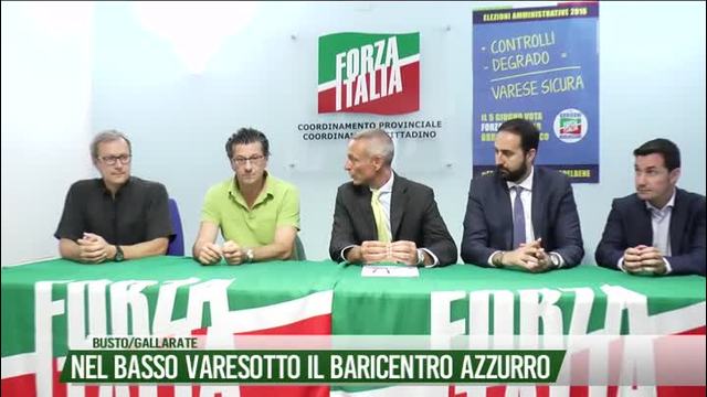 Nel basso varesotto il baricentro azzurro