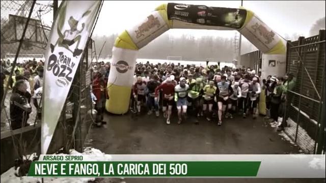 Neve e fango, la carica dei 500