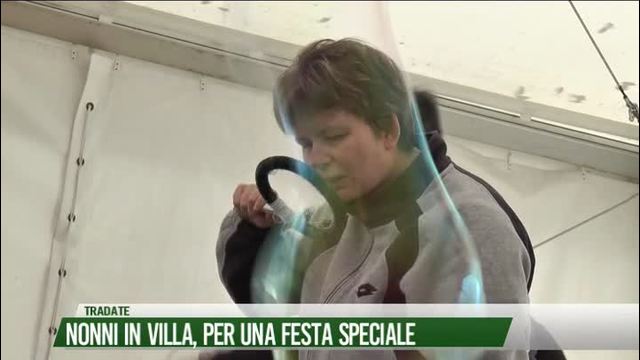 Nonni in villa,
per una festa speciale