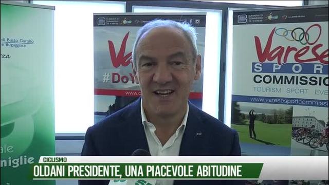 Oldani presidente, una piacevole abitudine