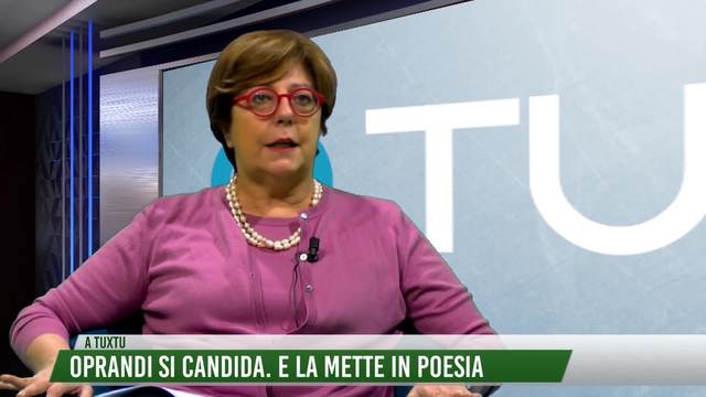 Oprandi si candida. e la mette in poesia