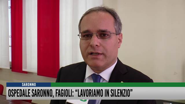 Ospedale Saronno, Fagioli: "Lavoriamo in silenzio"