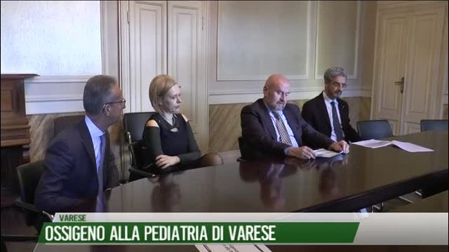 Ossigeno alla pediatria di Varese