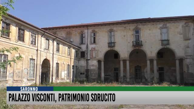 Palazzo Visconti, patrimonio sdrucito