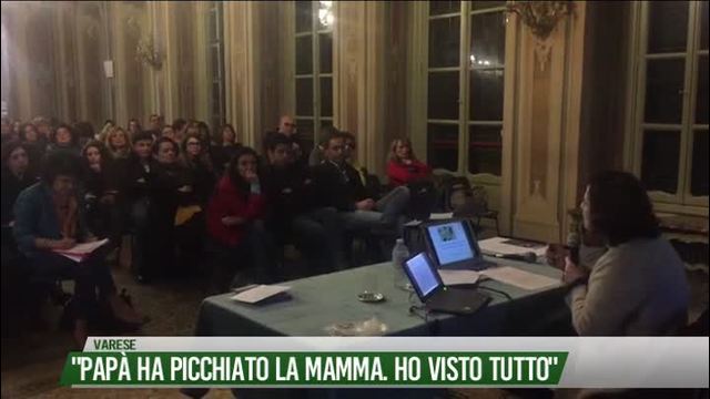 "Papà ha picchiato la mamma. Ho visto tutto"