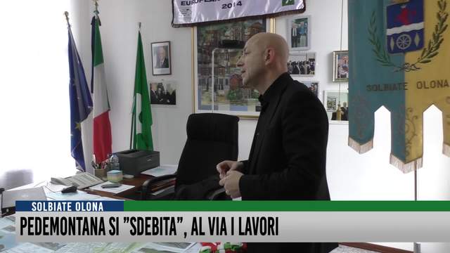 Pedemontana si "sdebita", al via i lavori