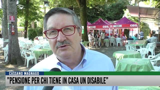 "Pensione per chi tiene in casa un disabile"