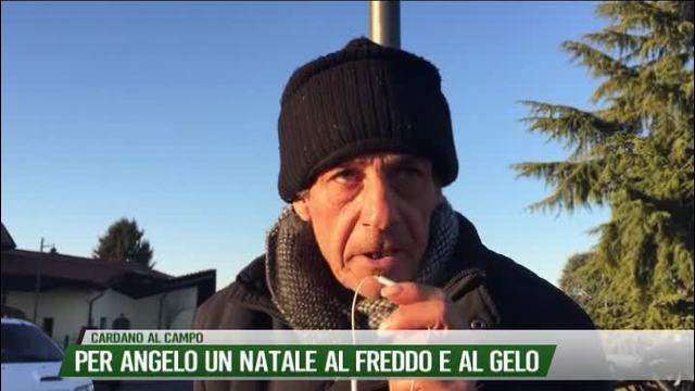 Per Angelo un Natale
al freddo e al gelo