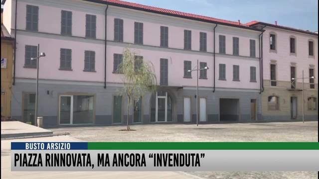 Piazza rinnovata, ma ancora "invenduta"