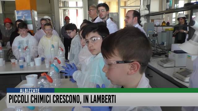 Piccoli chimici crescono,
in Lamberti