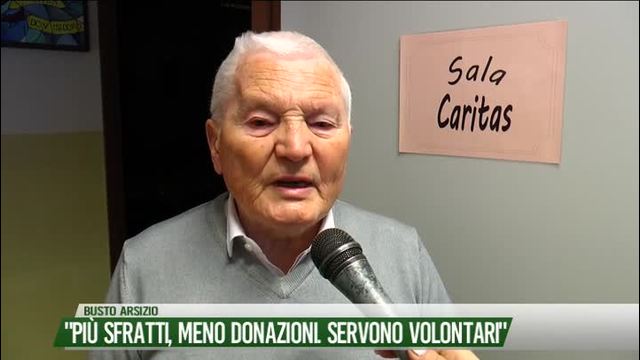 "Più sfratti, meno donazioni. Servono volontari"