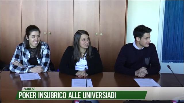 Poker insubrico alle Universiadi
