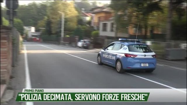 "Polizia decimata, servono forze fresche"