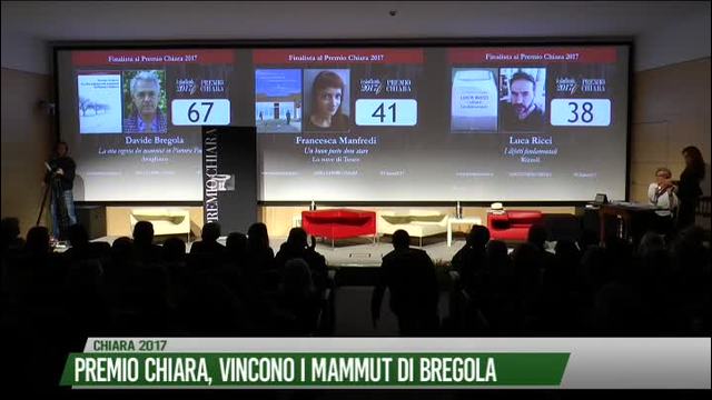 Premio Chiara, vincono i mammut di Bregola