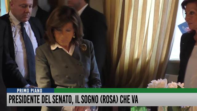 Presidente del Senato, il sogno (rosa) che va
