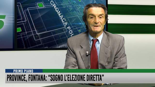 Province, Fontana: "Sogno l'elezione diretta"