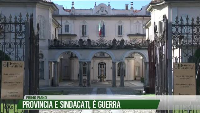 Provincia e sindacati, è guerra