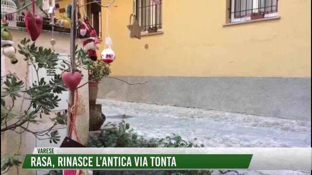 Rasa, rinasce l'antica via Tonta
