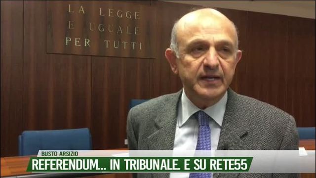 Referendum, in Tribunale e su Rete55