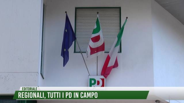 Regionali, tutti i PD in campo