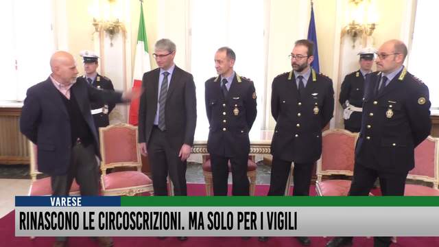 Rinascono le Circoscrizioni. Ma solo per i vigili