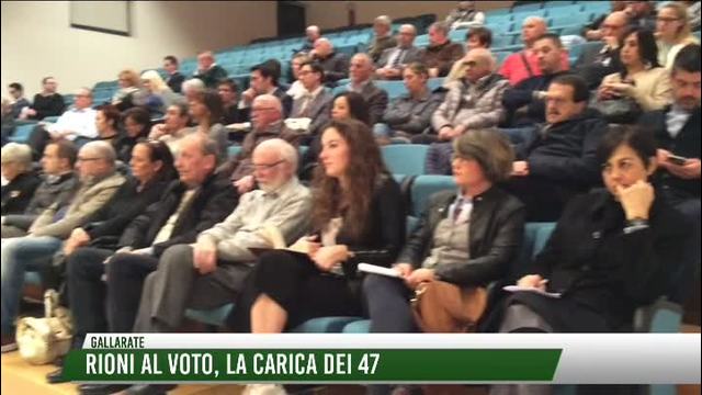 Rioni al voto, la carica dei 47