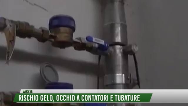 Rischio gelo, occhio a contatori e tubature