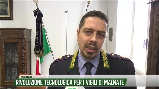 Rivoluzione tecologica per i vigili di Malnate