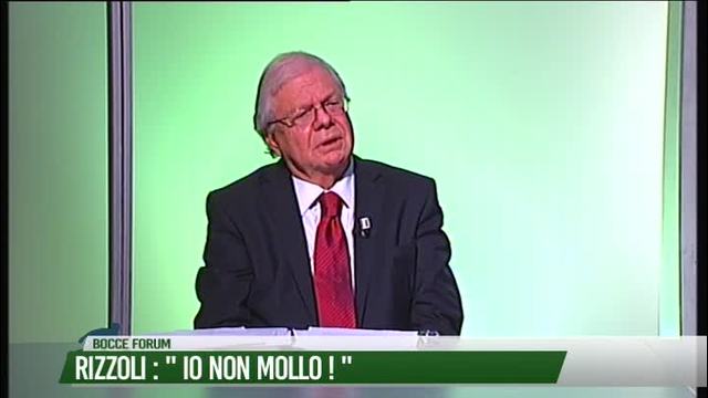 Rizzoli: "Io non mollo!"
