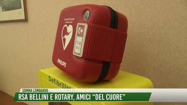 RSA Bellini e Rotary, amici "del cuore"