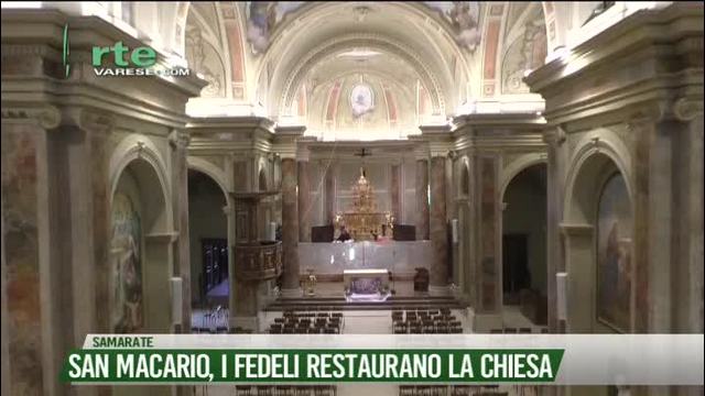 San Macario, i fedeli restaurano la chiesa