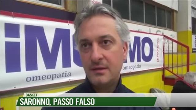 Saronno, passo falso