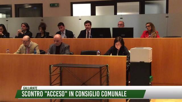 Scontro "acceso" in consiglio comunale