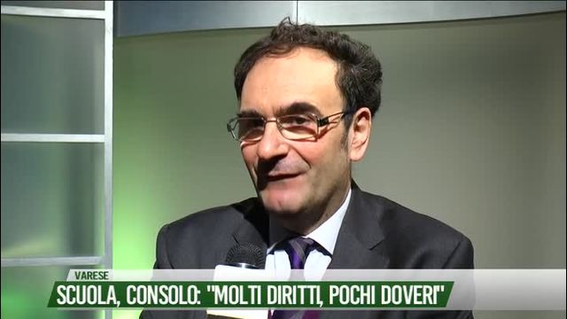Scuola, Consolo: "Molti diritti, pochi doveri"