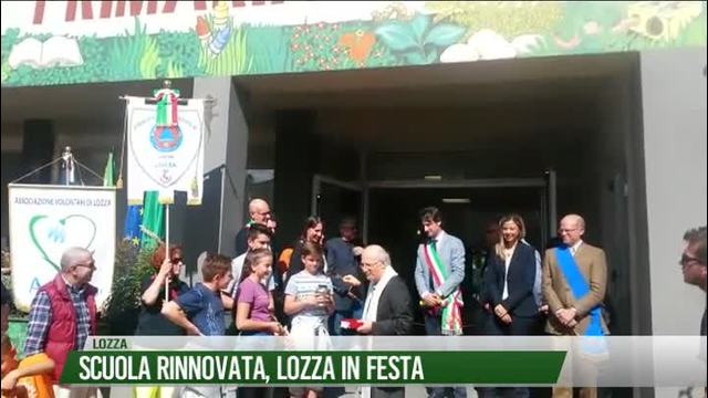 Scuola rinnovata, Lozza in festa