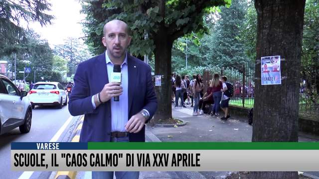 Scuole, il "caos calmo" di via XXV Aprile