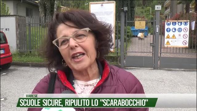 Scuole sicure, ripulito lo "Scarabocchio"