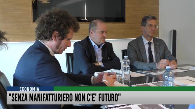"Senza manifatturiero non c'è futuro"